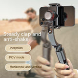 Gimbal Stabilizer for Smartphone, Auto Face Tracking Selfie Stick with Tripod,360°Rotation with Remote for Android and iPhone, Ideal for Vlogging, YouTube, TikTok Video Recording
