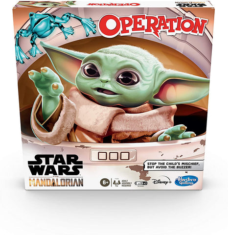 Hasbro - Operation: Star Wars The Mandalorian Edition Board Game