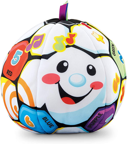 Fisher-Price Laugh & Learn Singin' Soccer Ball, Multicolor