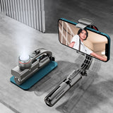 Gimbal Stabilizer for Smartphone, Auto Face Tracking Selfie Stick with Tripod,360°Rotation with Remote for Android and iPhone, Ideal for Vlogging, YouTube, TikTok Video Recording