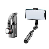 Gimbal Stabilizer for Smartphone, Auto Face Tracking Selfie Stick with Tripod,360°Rotation with Remote for Android and iPhone, Ideal for Vlogging, YouTube, TikTok Video Recording